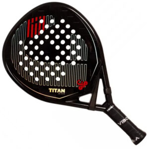 Vibor-A Titan 15K Black Twill Padel Racket (2026)