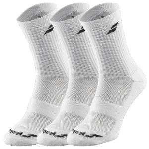 Babolat Socks (3 Pairs) (White/White)