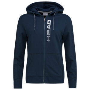 Head Womens Club Greta FZ Hoodie - Dark Blue - X-Large