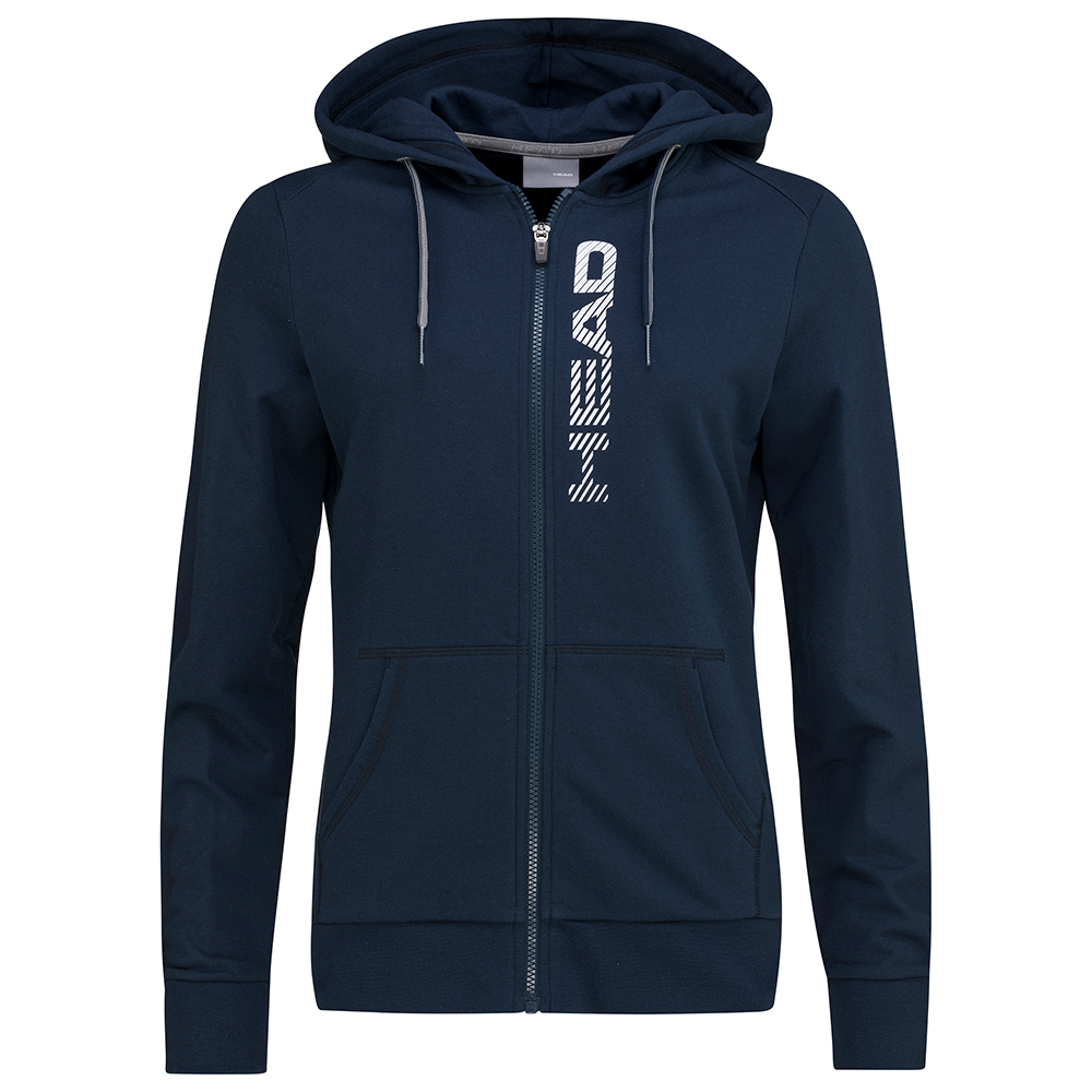 Head Womens Club Greta FZ Hoodie - Dark Blue - X-Large
