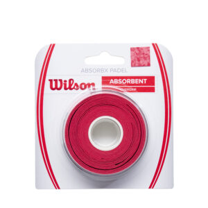 Wilson Absorbx Padel Overgrip (3 Pack) Red