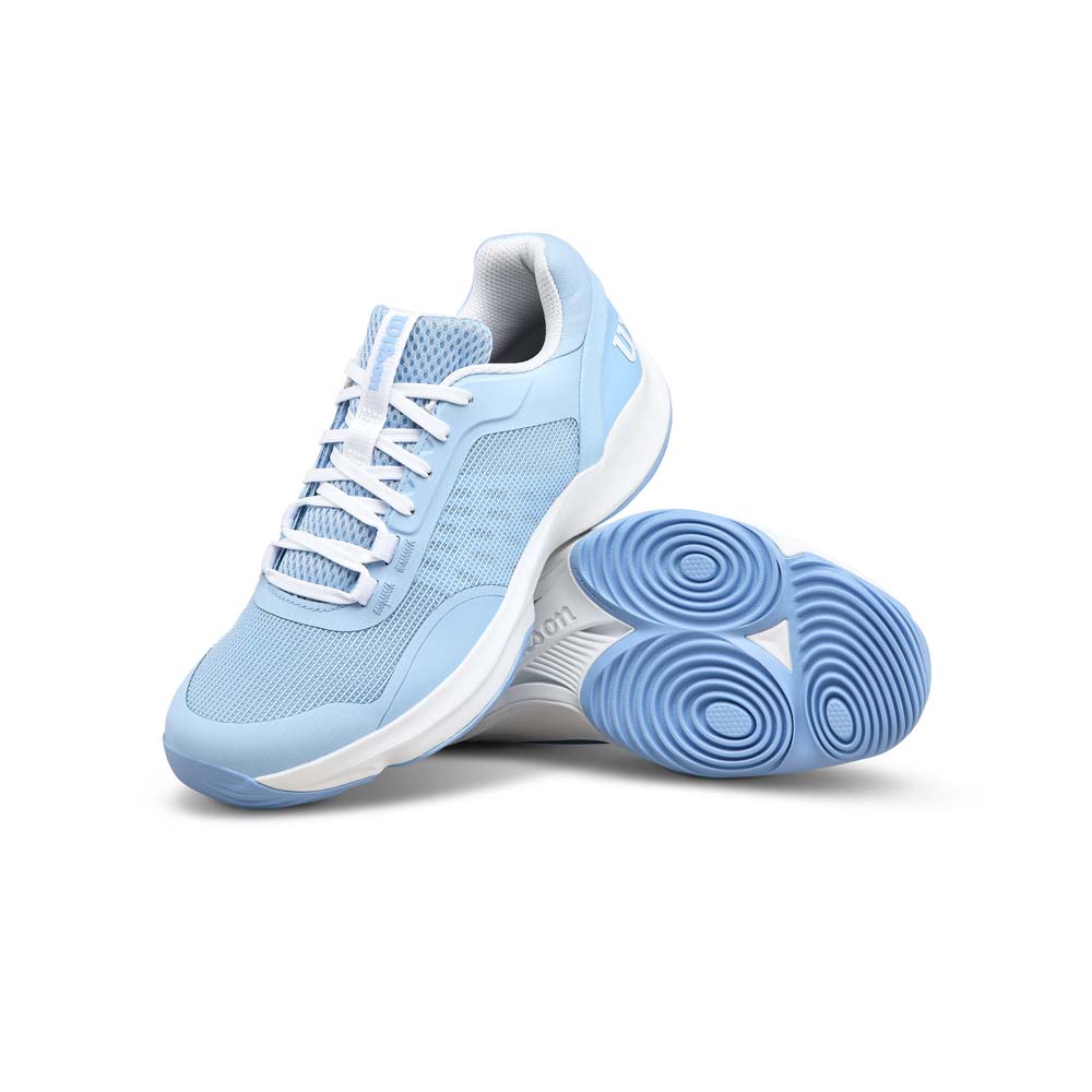 Wilson Womens Hurakn Pro V2 Padel Shoe (Airy Blue/White/Airy Blue) 2026
