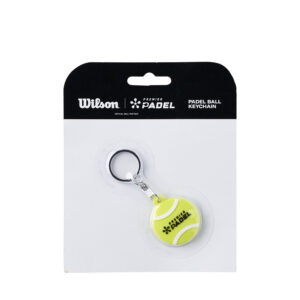 Wilson Premier Padel Silicone Keychain (Yellow)