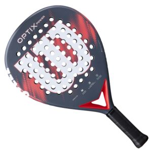 Wilson Optix Power V2 Padel Racket (Red) 2026
