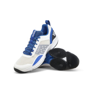 Wilson Mens Hurakn Pro V2 Padel Shoe (White/Déjà Vu Blue/Black) 2026