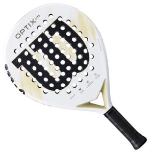 Wilson Optix Lite V2 Padel Racket (White) 2026