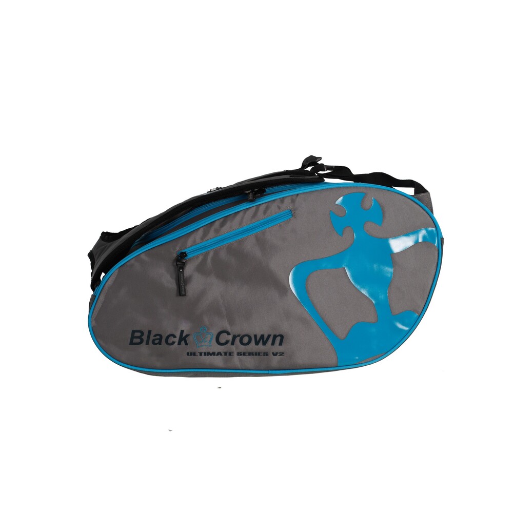 Black Crown Ultimate series V2 Padel Bag (2026) (Grey/Blue)