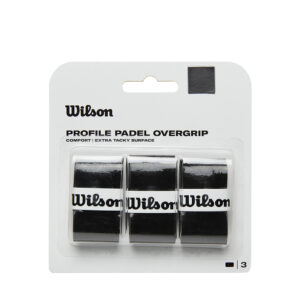 Wilson Profile Padel Overgrip (3 Pack) Black