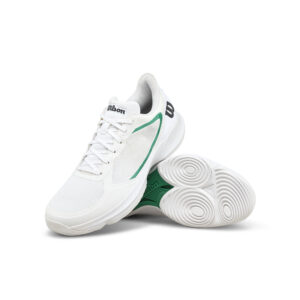 Wilson Mens Hurakn Lite Padel Shoe (White/White/Bosphorus) 2026