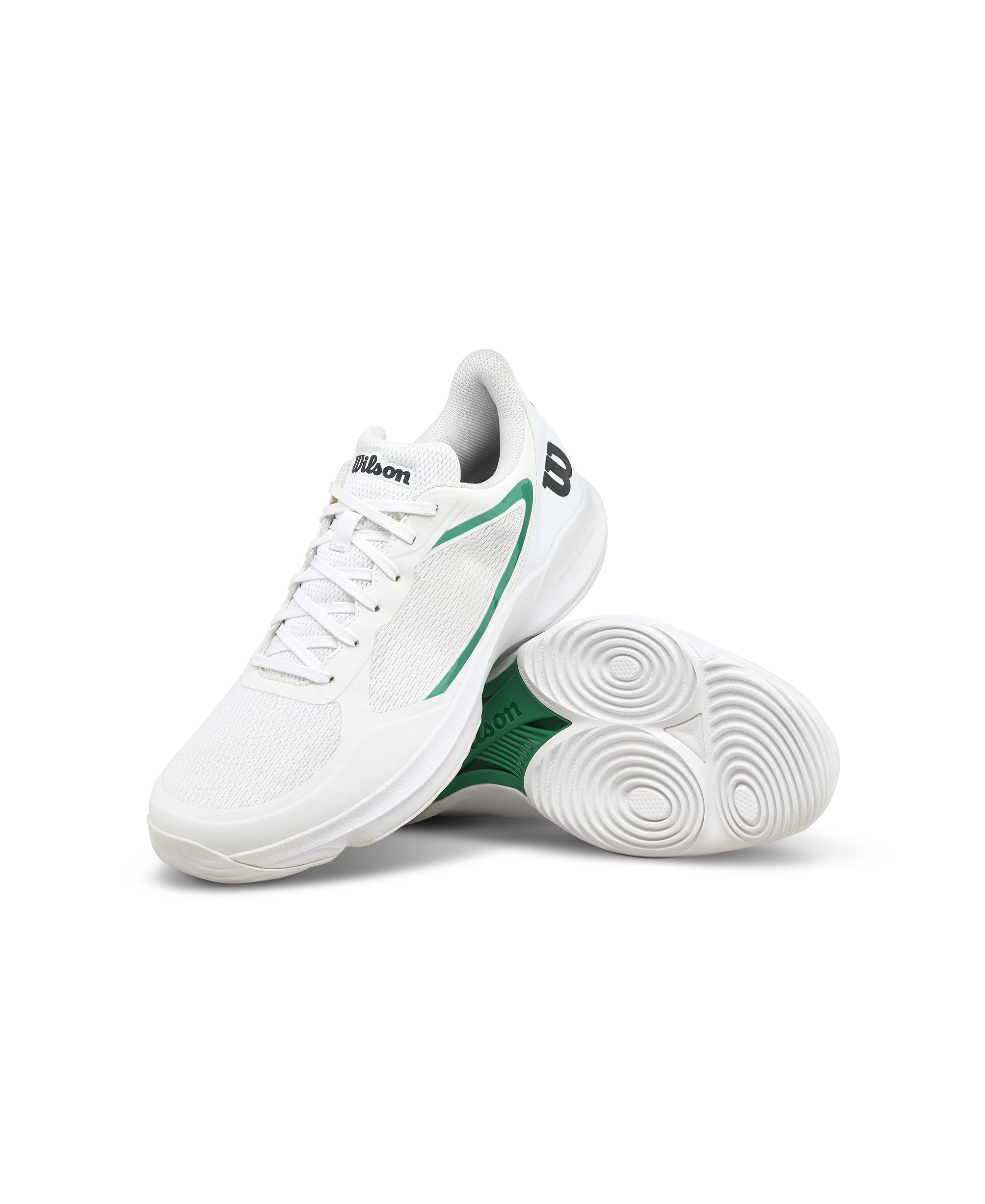 Wilson Mens Hurakn Lite Padel Shoe (White/White/Bosphorus) 2026