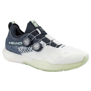 Head Mens Motion Pro 1.5 BOA Padel Shoe (White/Blueberry) (2026)