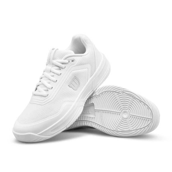 Wilson Womens Courtglide Padel Shoe (White/Lunar Rock) 2026