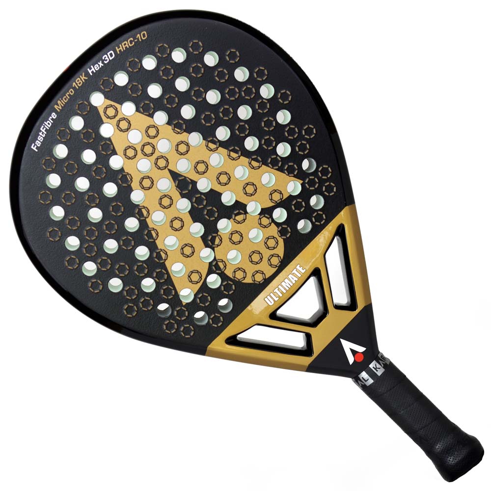 Karakal Chaos Ultimate Padel Racket (Black/Gold) 2026