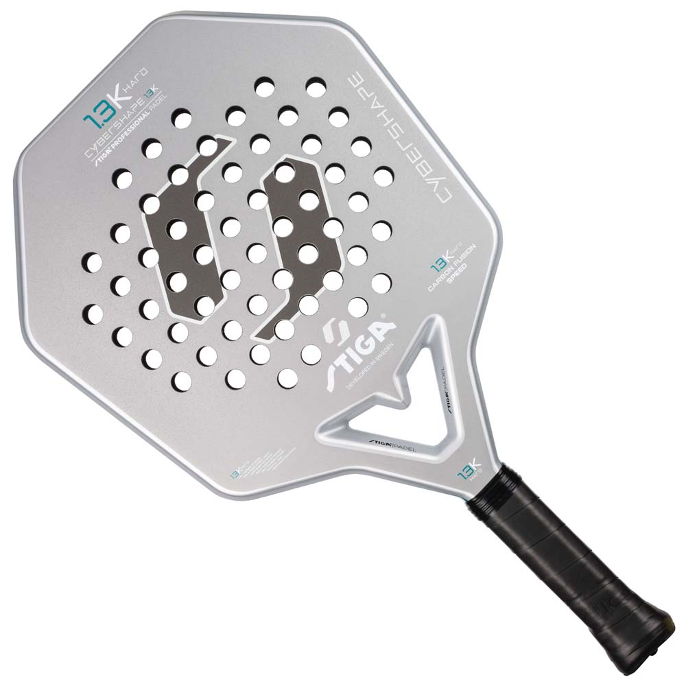 Stiga 1.3K Hard Cybershape Padel Racket (Grey)